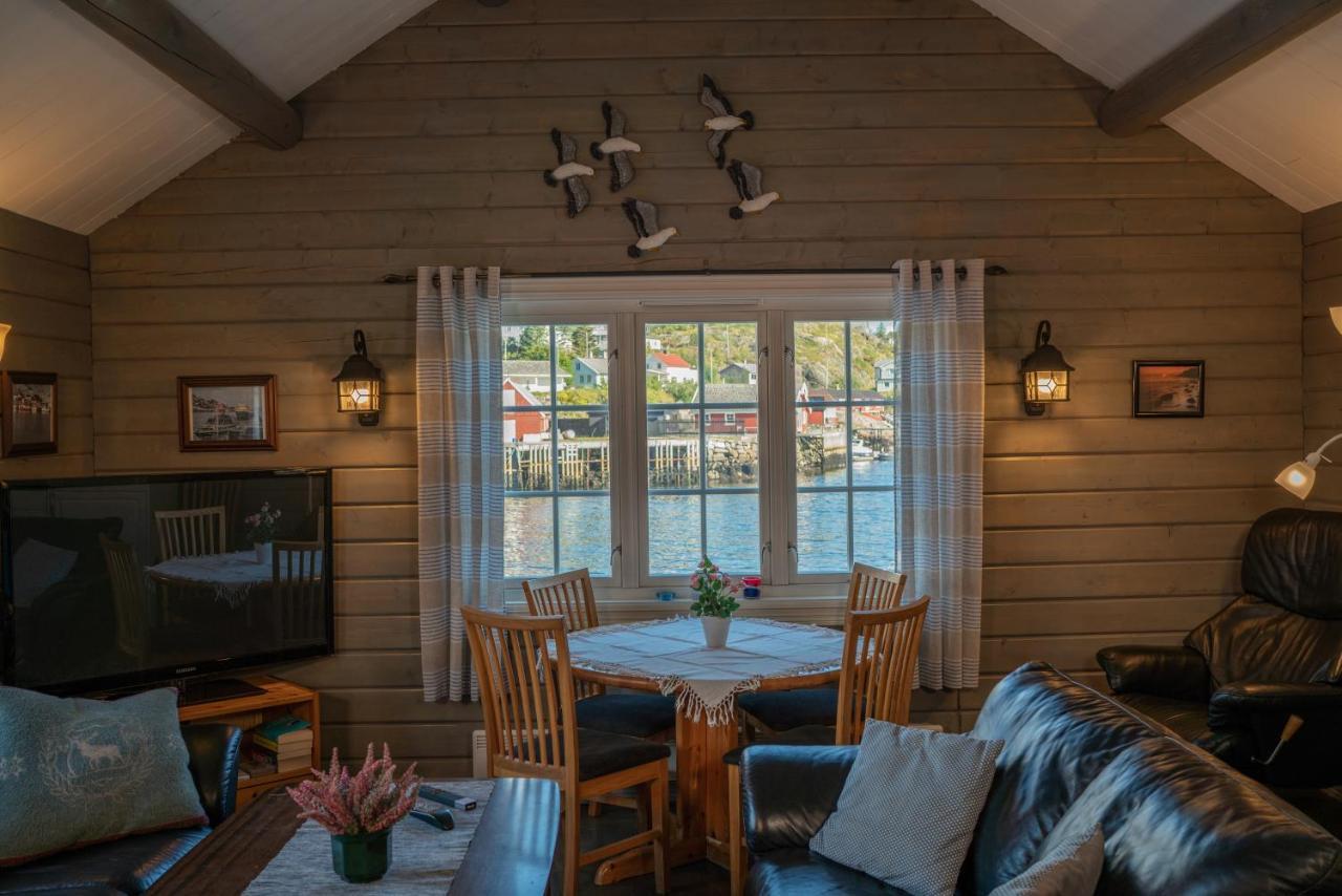 Rorbua Havfruen Villa Sørvågen Bagian luar foto